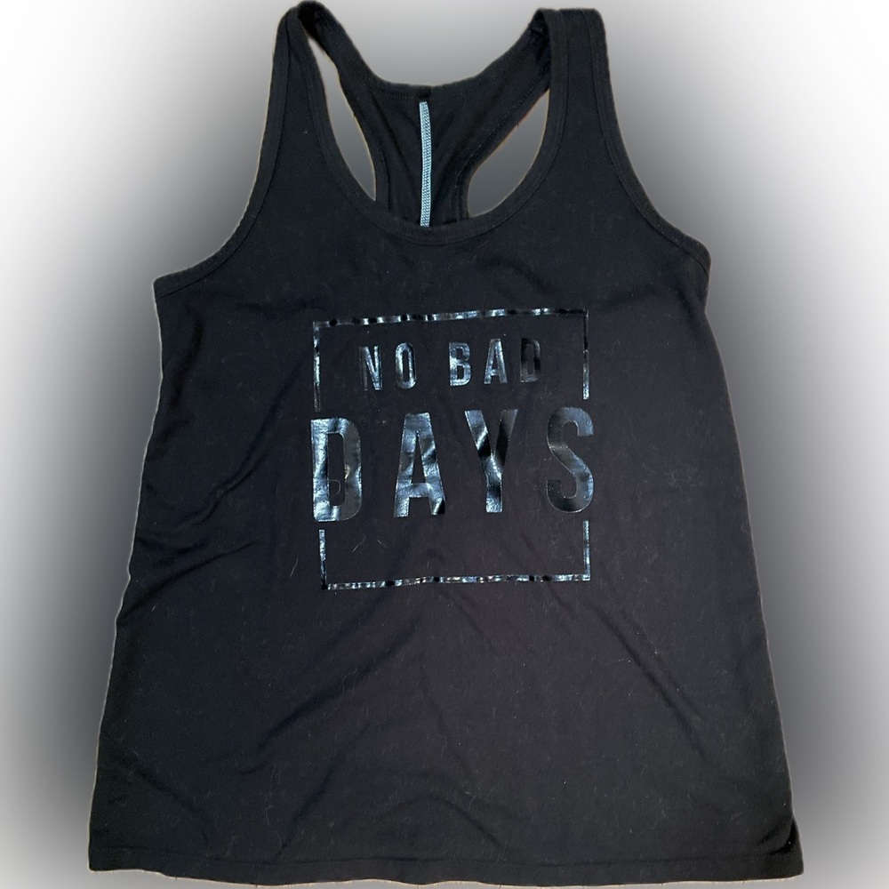 No Bad Days Racer Back Tee - Size M (8-10)